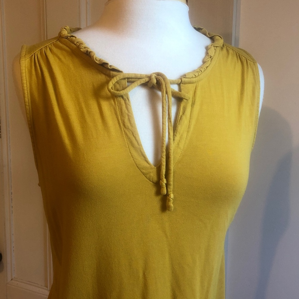 Banana Republic Mustard Yellow Top - M